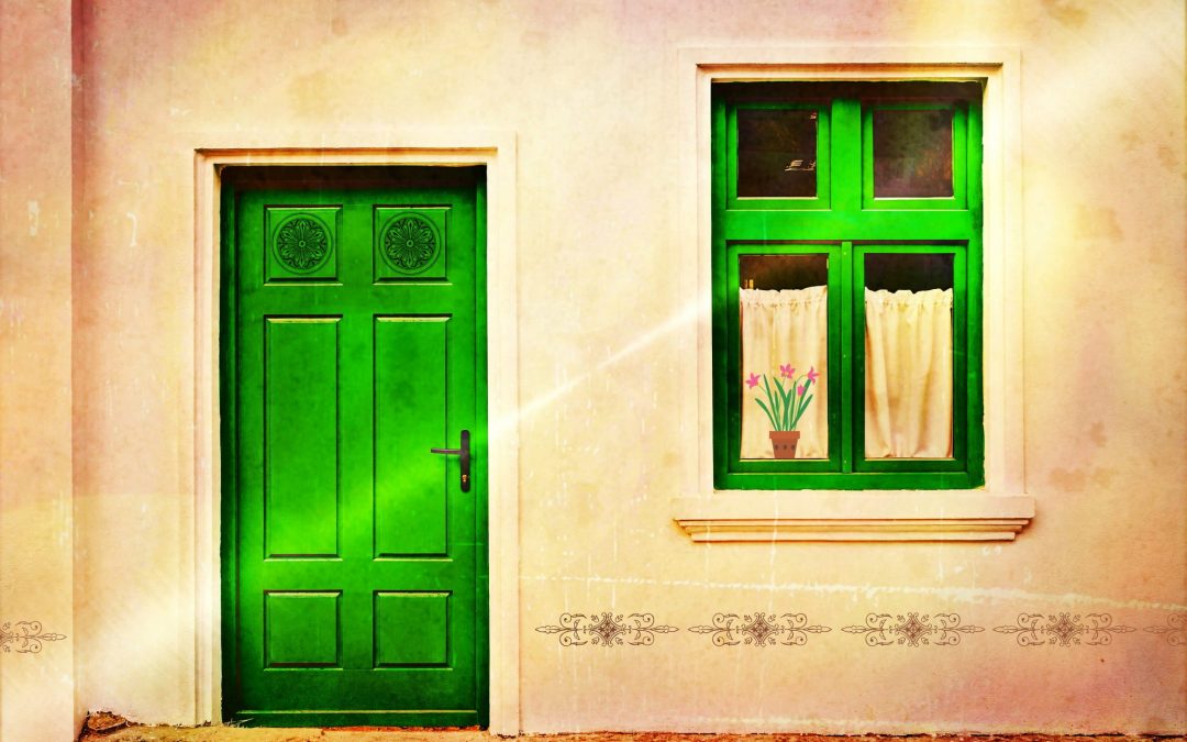 Painting A Metal Door To Look Like A Beautiful Antique Wooden Door